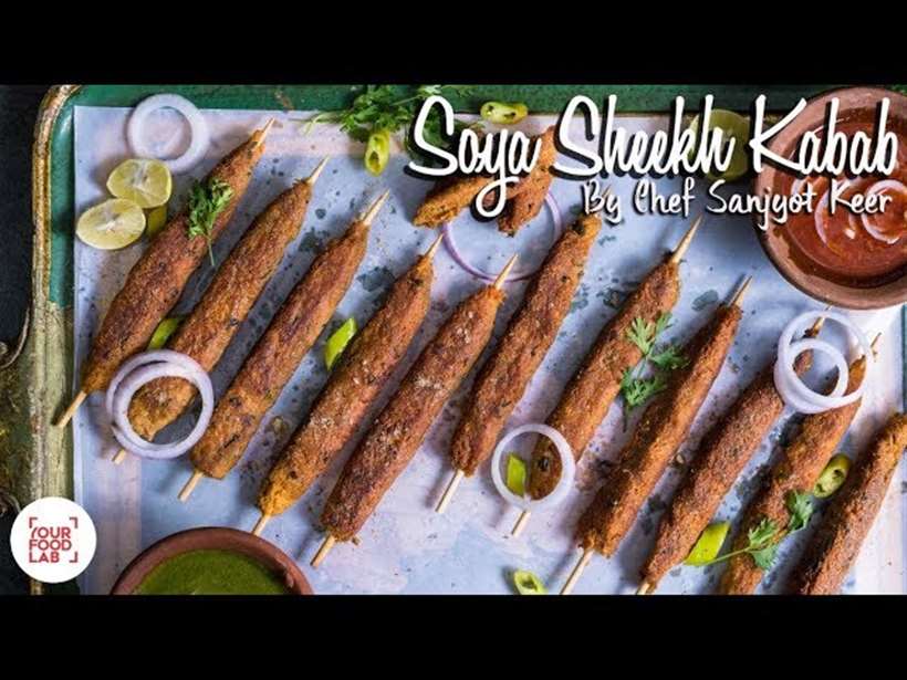 MyDelicious Recipes-Veg Seekh Kabab