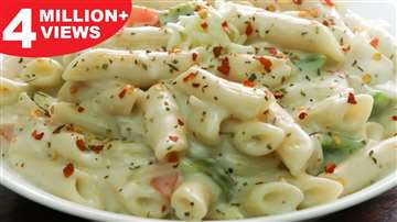 MyDelicious Recipes-White Sauce Pasta