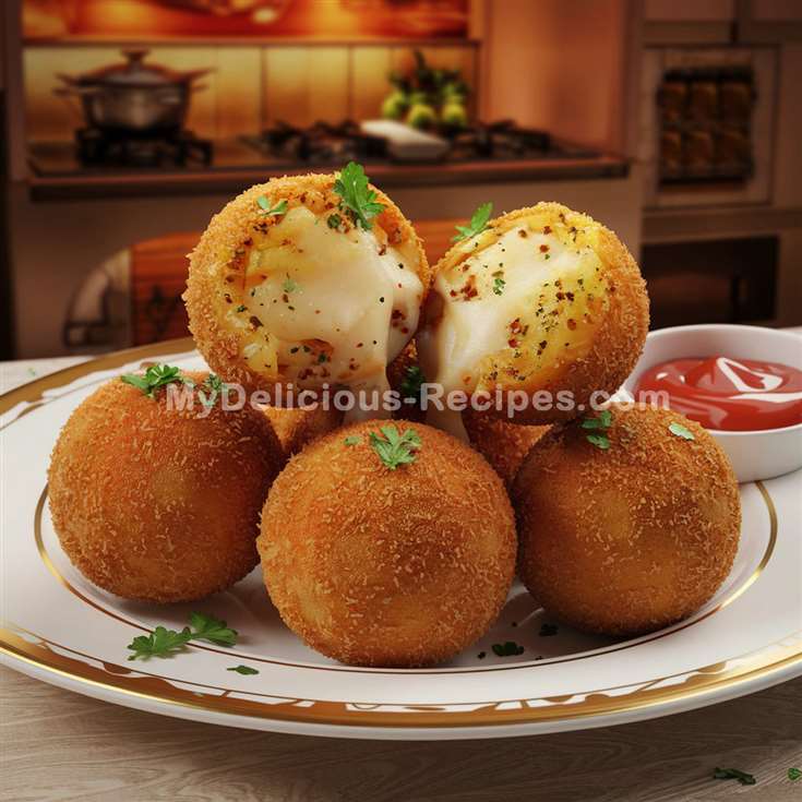 MyDelicious Recipes-Cheese Potato Balls
