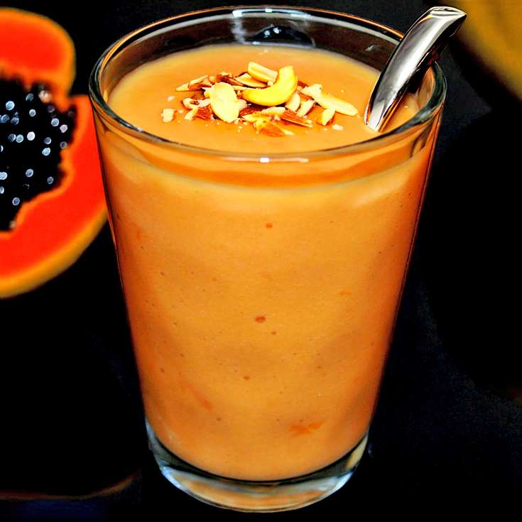 MyDelicious Recipes-Papaya Milkshake