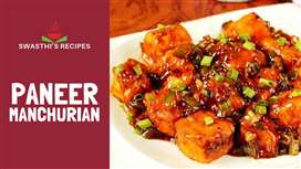 MyDelicious Recipes-Paneer Manchurian Dry 