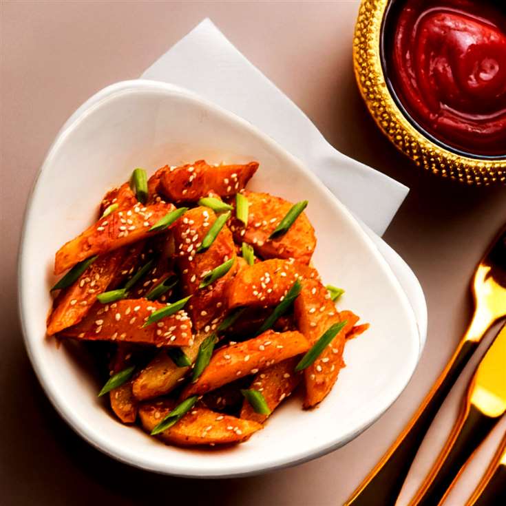 MyDelicious Recipes-Chilli Potato