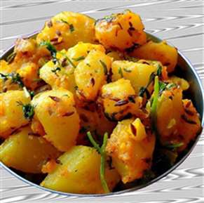 MyDelicious Recipes-Jeera Aloo Dry