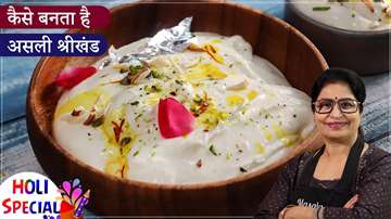 MyDelicious Recipes-Kesar Shrikhand