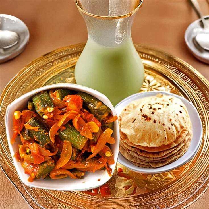 MyDelicious Recipes-Bhindi Do Pyaza