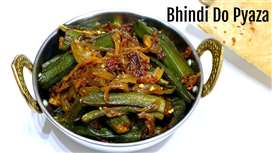 MyDelicious Recipes-Bhindi Do Pyaza