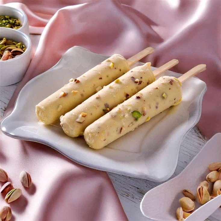 MyDelicious Recipes-Kesar Pista Kulfi