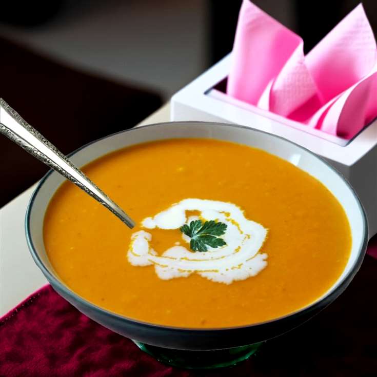 MyDelicious Recipes-Roasted Pumpkin Soup