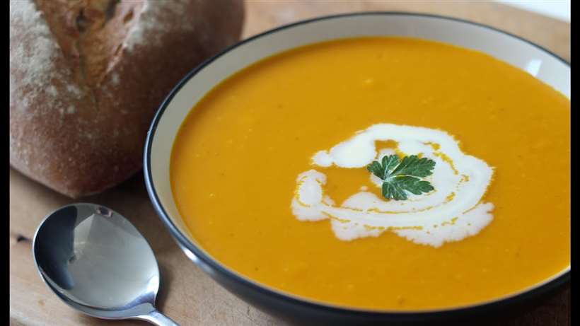 MyDelicious Recipes-Roasted Pumpkin Soup