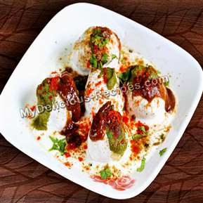 MyDelicious Recipes-Dahi Bhalla