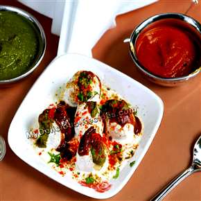 MyDelicious Recipes-Dahi Bhalle