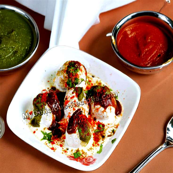 MyDelicious Recipes-Dahi Bhalla