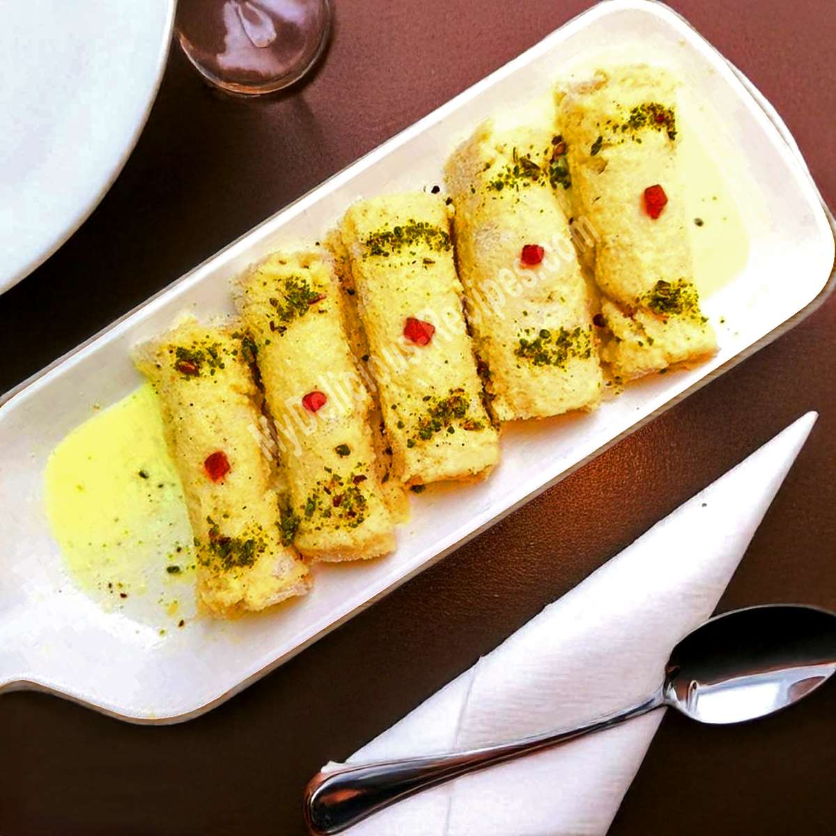 Creamy Indian Dessert Malai Khoya Roll MyDelicious Recipes