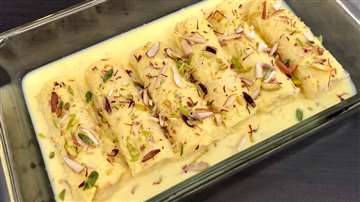 MyDelicious Recipes-Malai Khoya Roll