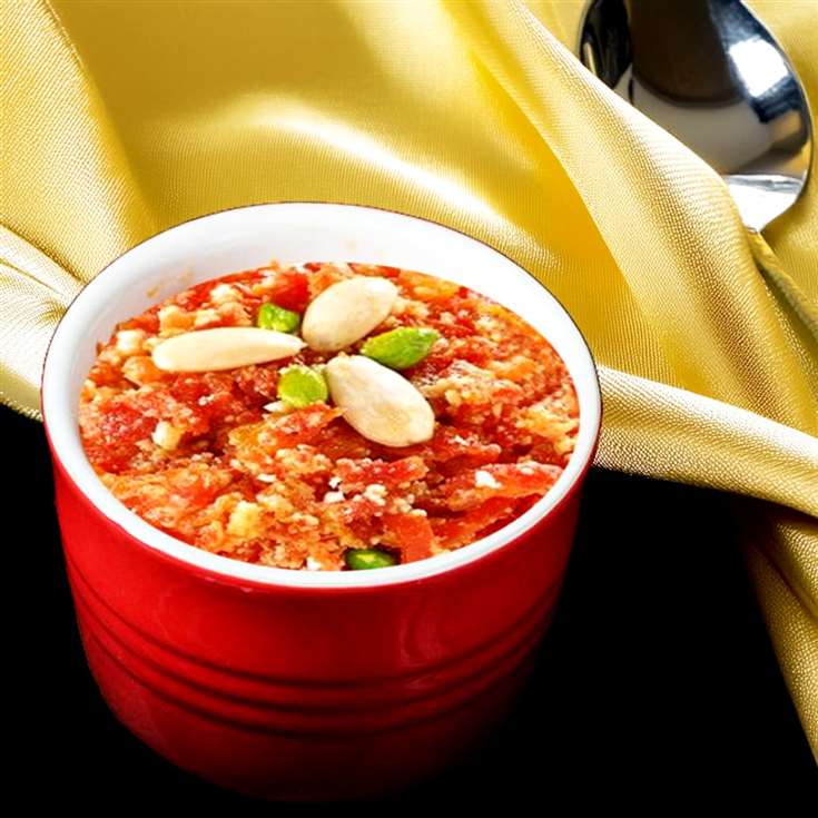 MyDelicious Recipes-Gajar Ka Halwa Carrot Halwa