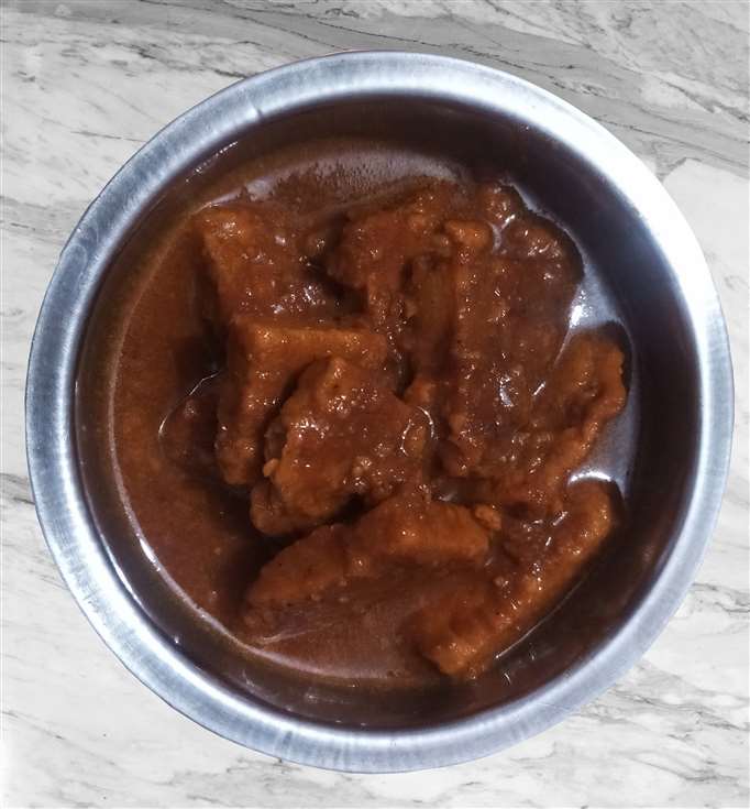 MyDelicious Recipes-Besan Chilla Curry