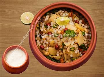 MyDelicious Recipes-Sabudana Khichdi