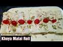 MyDelicious Recipes-Malai Khoya Roll