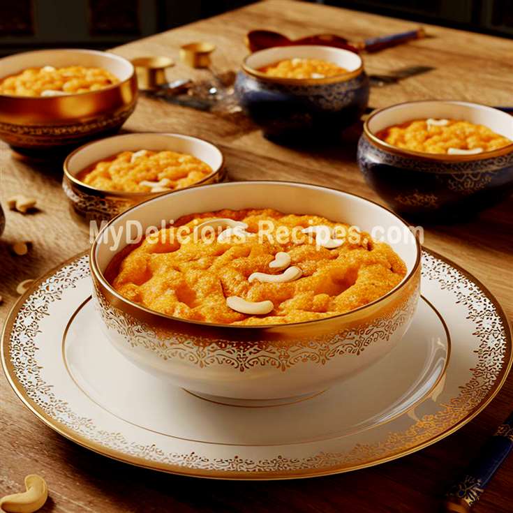 MyDelicious Recipes-Suji Halwa