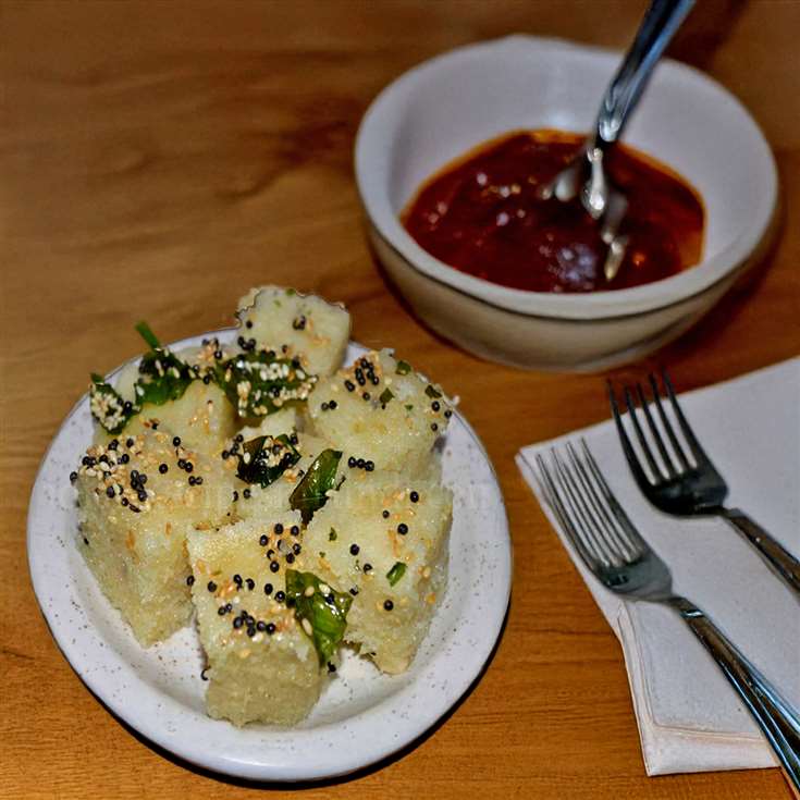 MyDelicious Recipes-Suji Dhokla Rava Dhokla